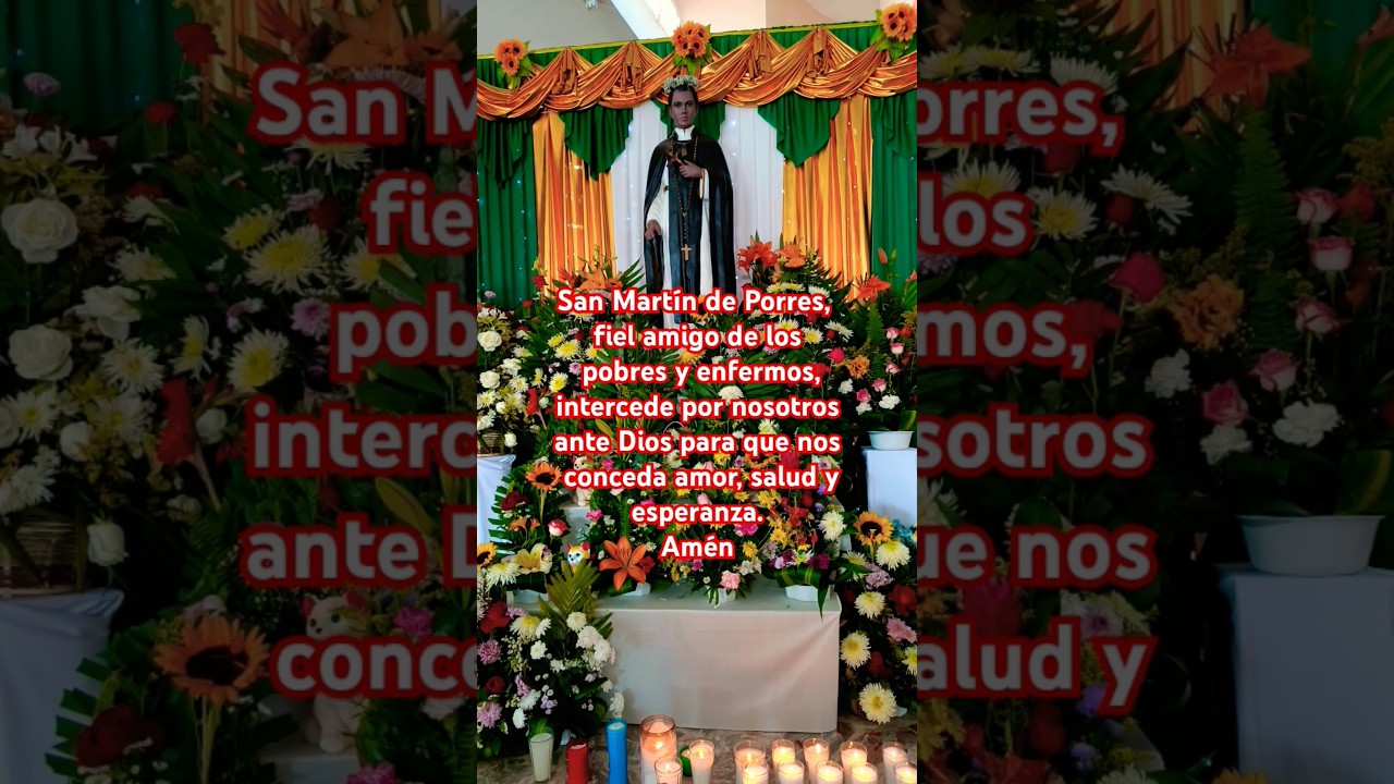 D&iacute;a de San Mart&iacute;n de Porres #f&eacute; #sanmartindeporres #creyentes #oraciondeldia #m&eacute;xico #chiapas