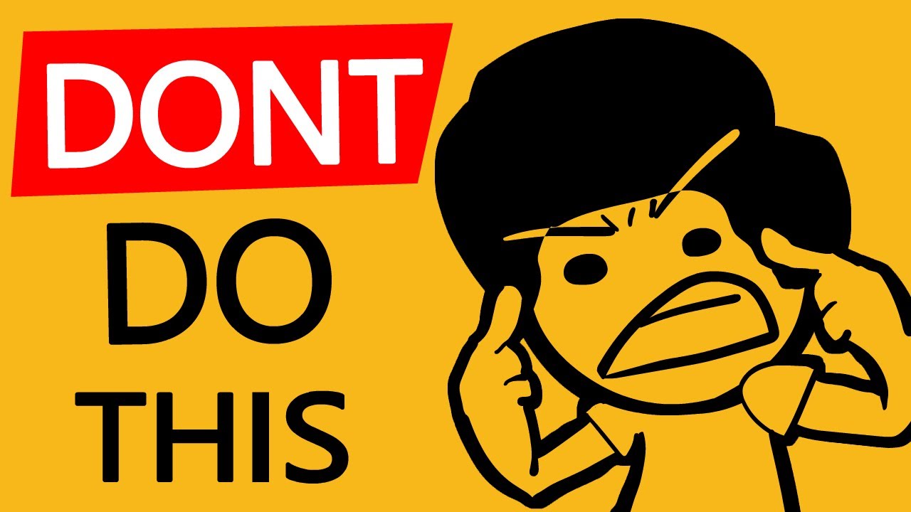 Don't ANIMATE Like This!