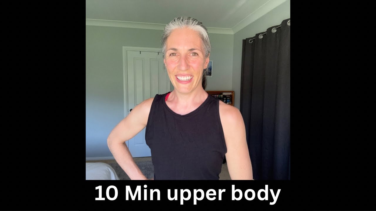 10 Min Standing Dumbbell Upper Body Workout (No Repeats, Low Impact)