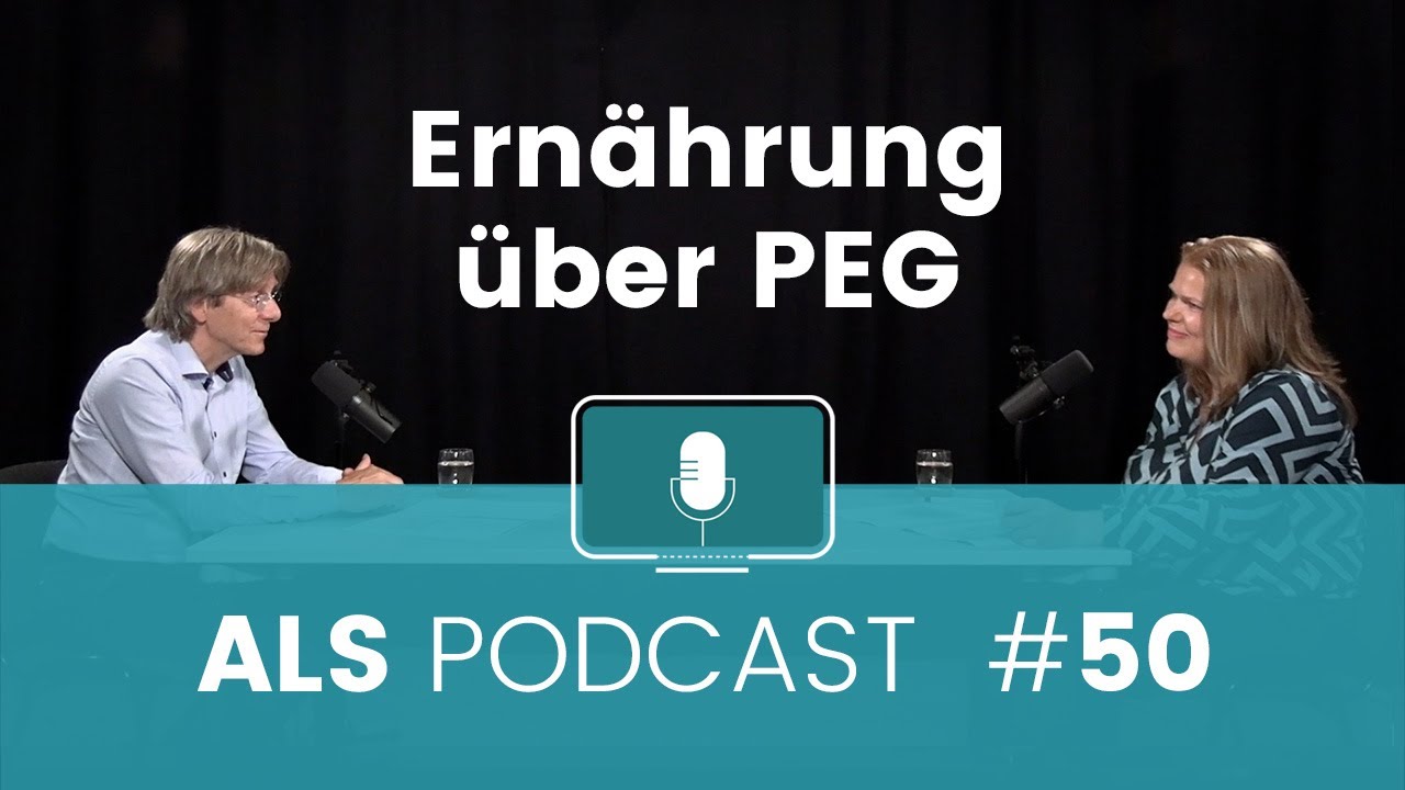 ALS-Podcast #50: Ernährung über eine PEG – Gespräch mit Maren Materson