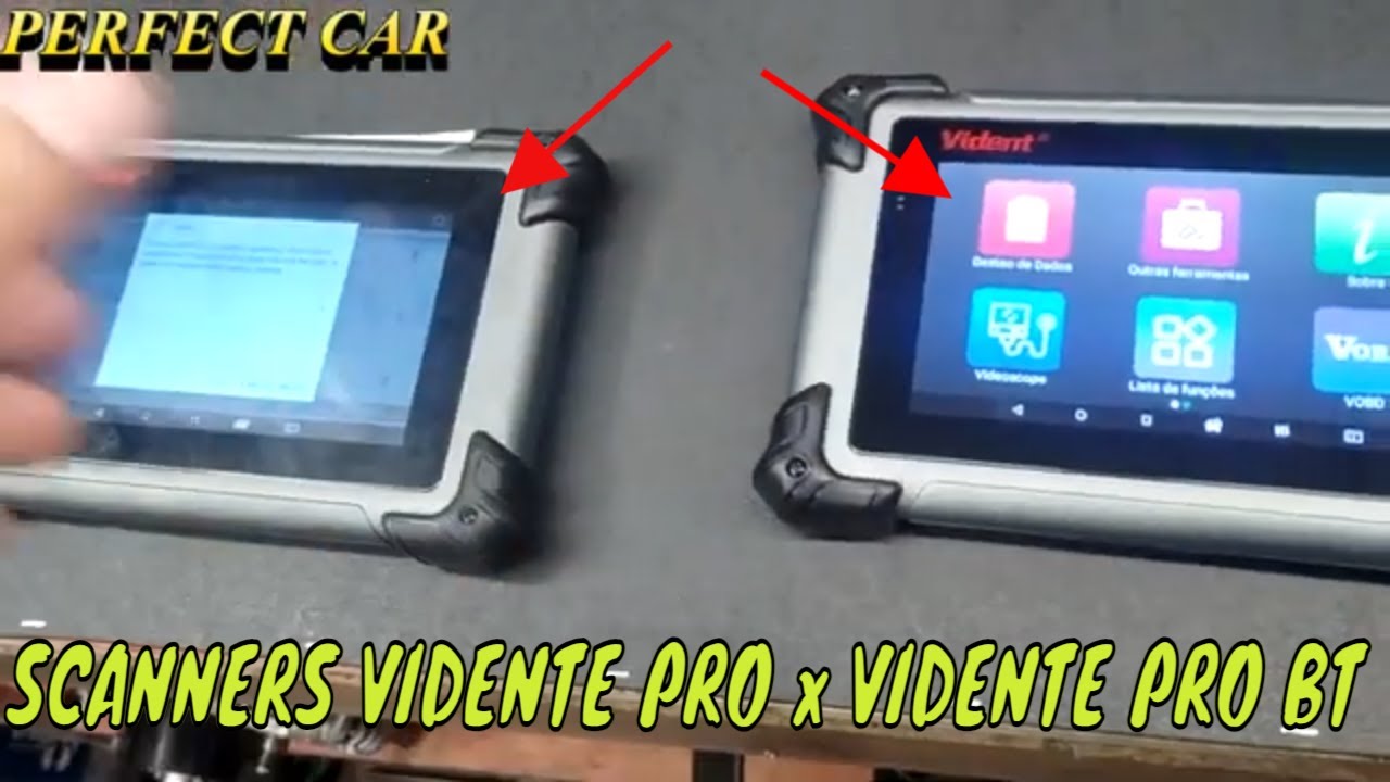 SCANNER VIDENTE PRO E VIDENTE PRO BT QUAL A DIFERENÇA ENTRE ELES.
