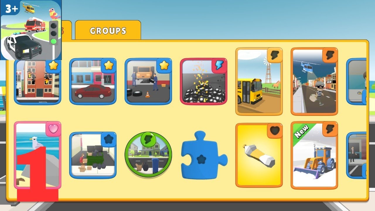 City Patrol : Rescue Vehicle - Gameplay Walkthrough Part 1 - Rescue Fire, Car Broke, Clean Beach