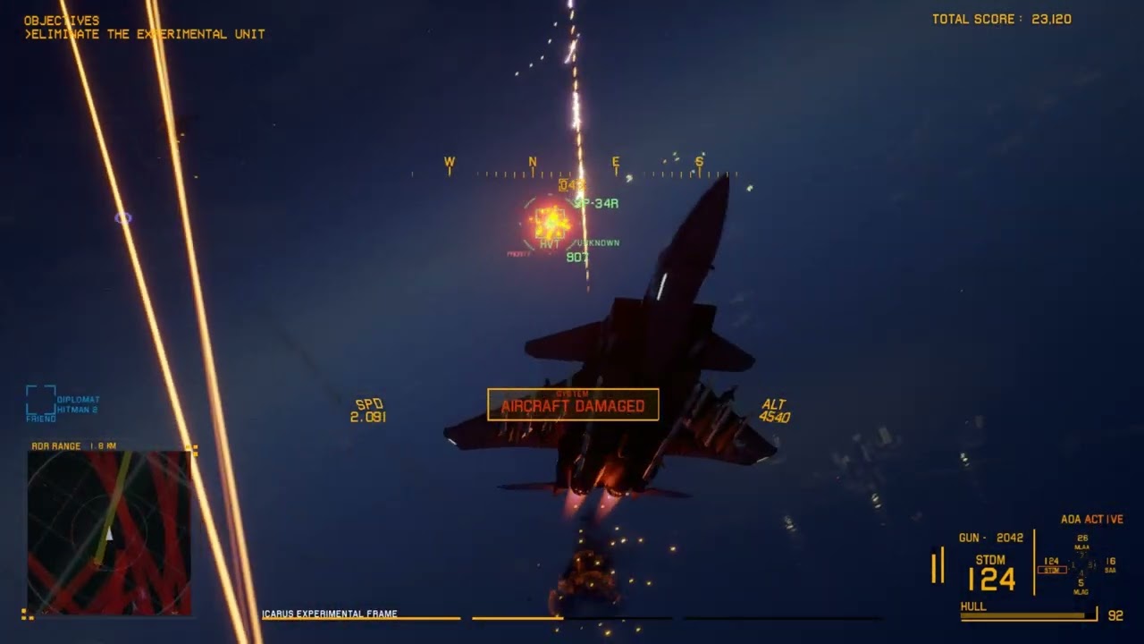 Icarus Army || Boss Fight || Project Wingman #projectwingman