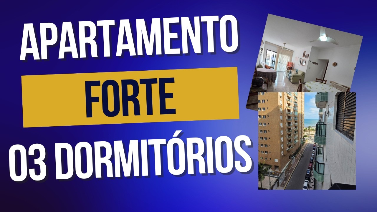 Apartamento à venda no Canto do Forte, Praia Grande/SP