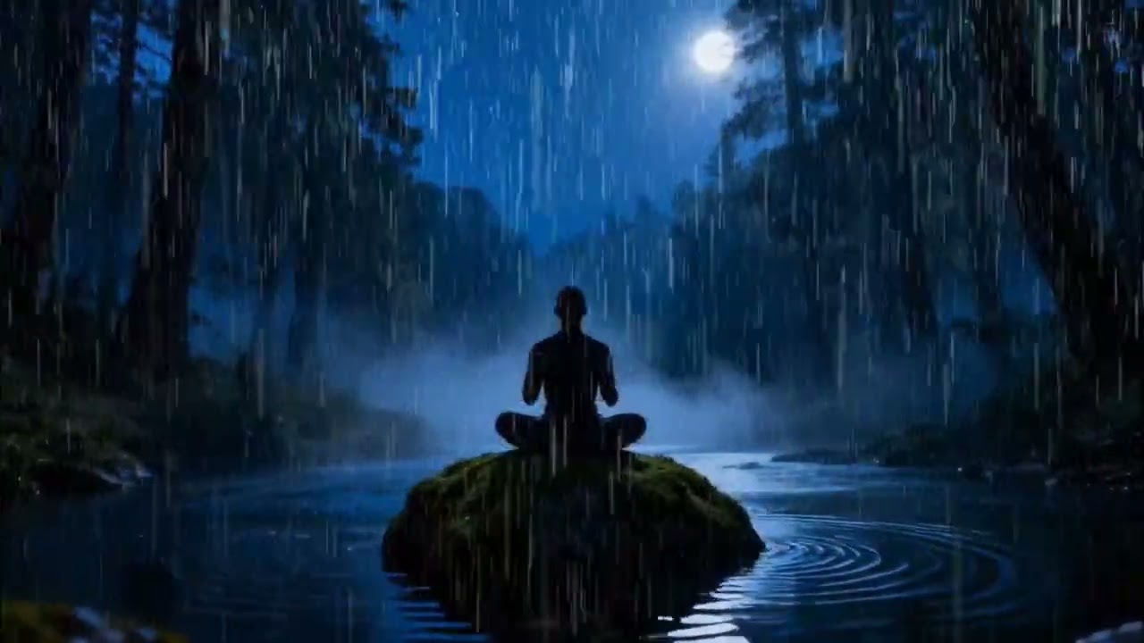 Calm Your Mind 🌙 Rain Sounds & Piano for Deep Sleep