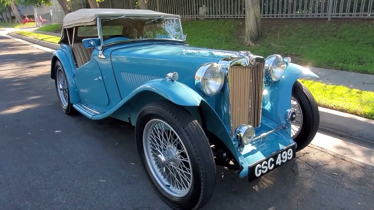 Stunning restored 1948 MG TC Roadster arrives for sale at West Coast Classics, Torrance, California