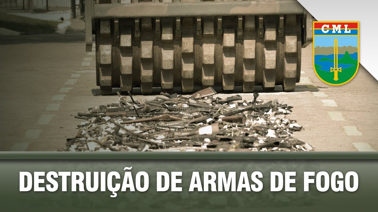 Operação Rolo Compressor destrói cerca de 16.000 armas de fogo | TV CML