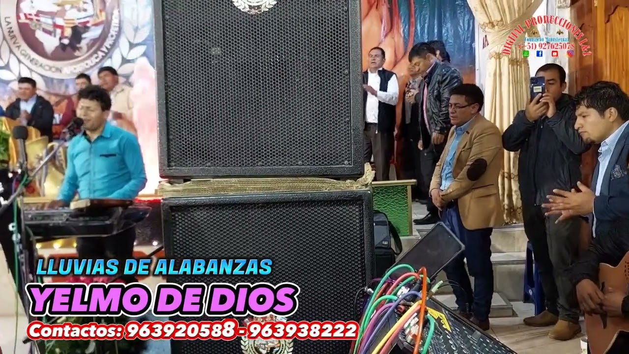 Yelmo de Dios sábado noche central en el cordero de Dios después de compartir el mensaje