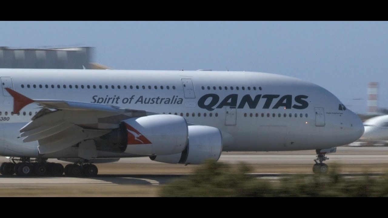 40+ minutes LAX INT'L plane spotting from 2013