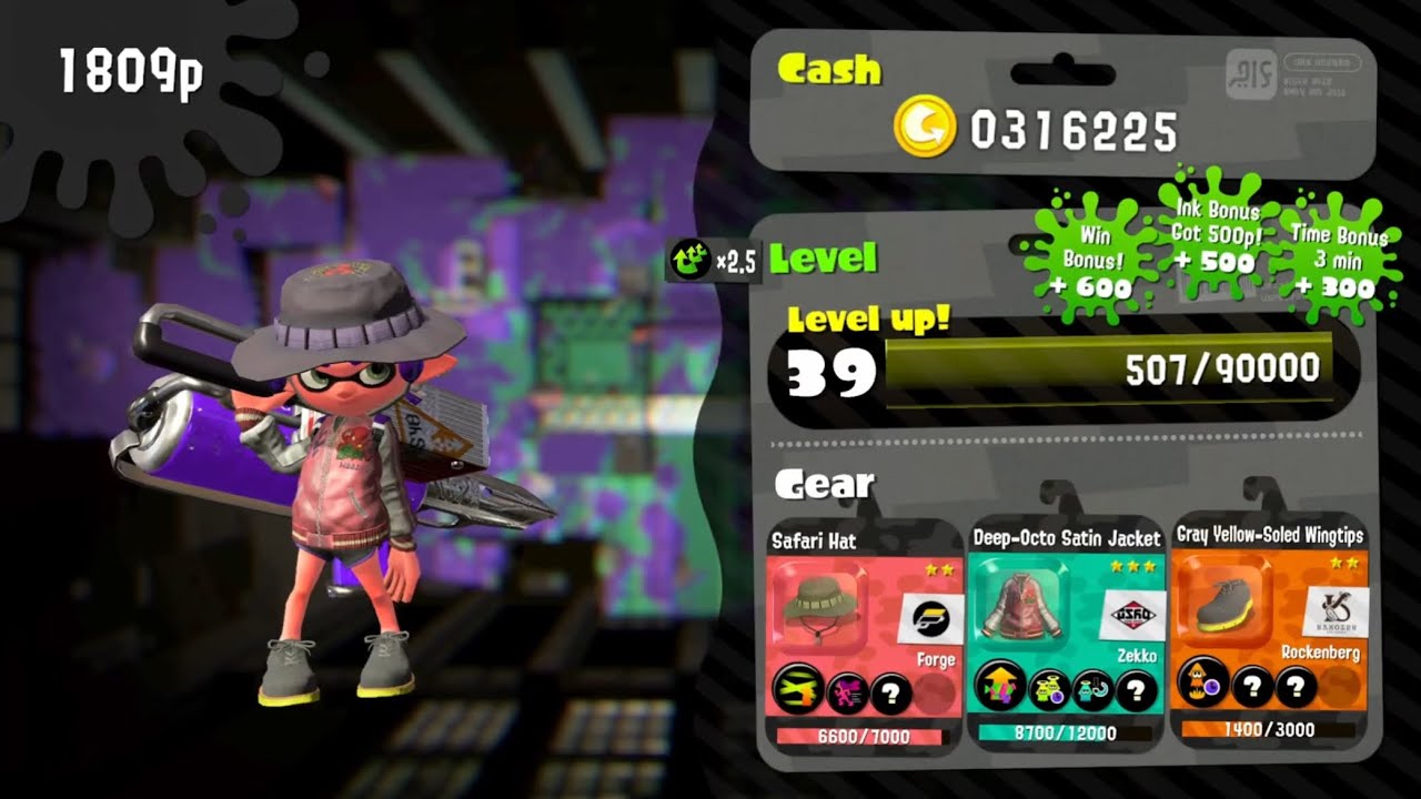 Splatoon 2 Longplay | Hitting Level 39