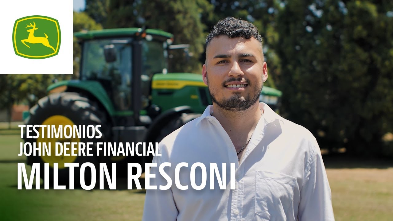 John Deere Financial &mdash; 25 лет службы &mdash; Милтон Рескони