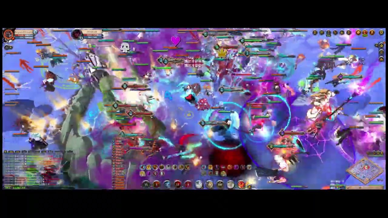 PLAC vs CCTV - Open World ZvZ 150 vs 150 | Clarent POV (5/11 UTC14)