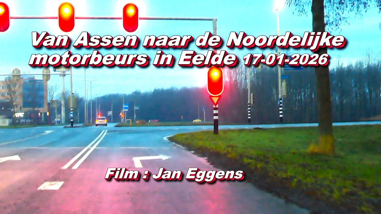 Van Assen naar de Noordelijke Motorbeurs in Eelde 17 01 2026