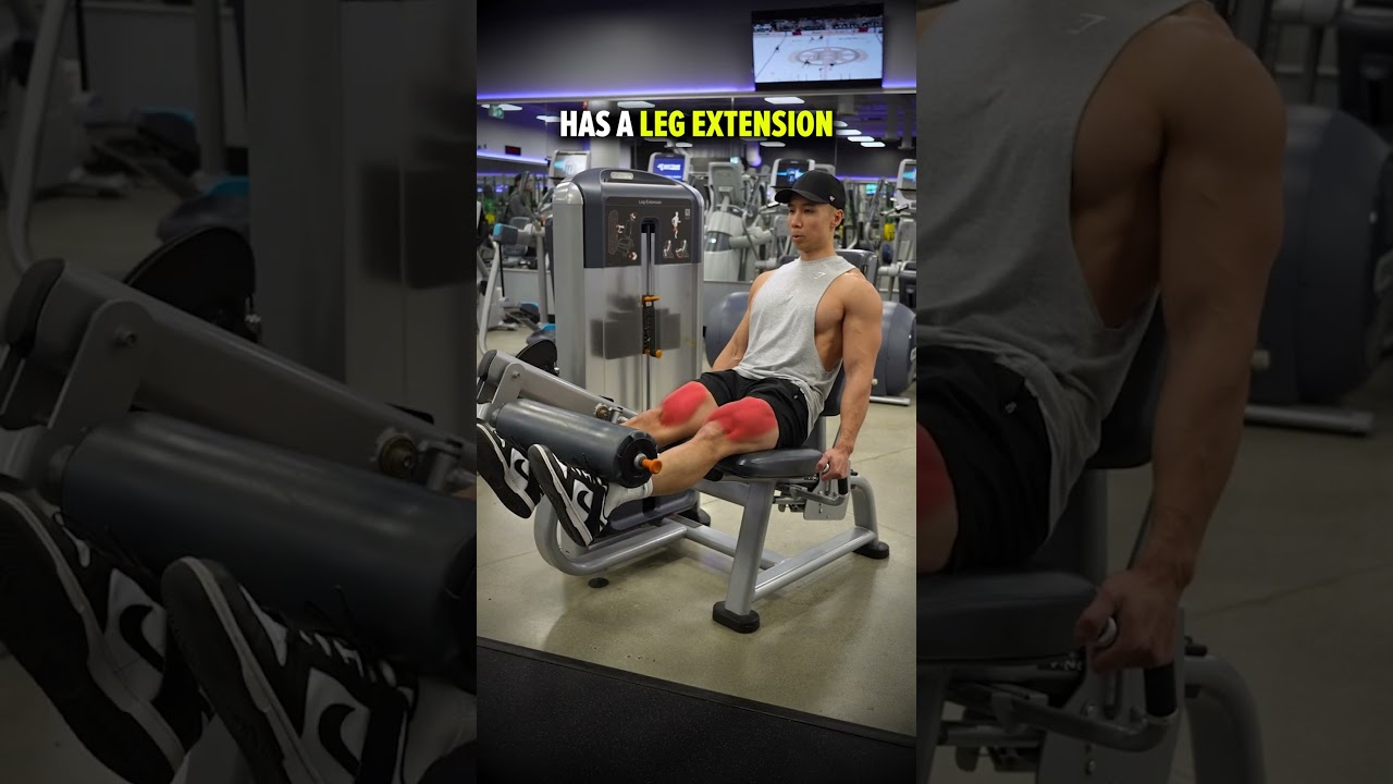 Use The Leg Extension to Work Your QUADS, HAMSTRINGS & GLUTES!