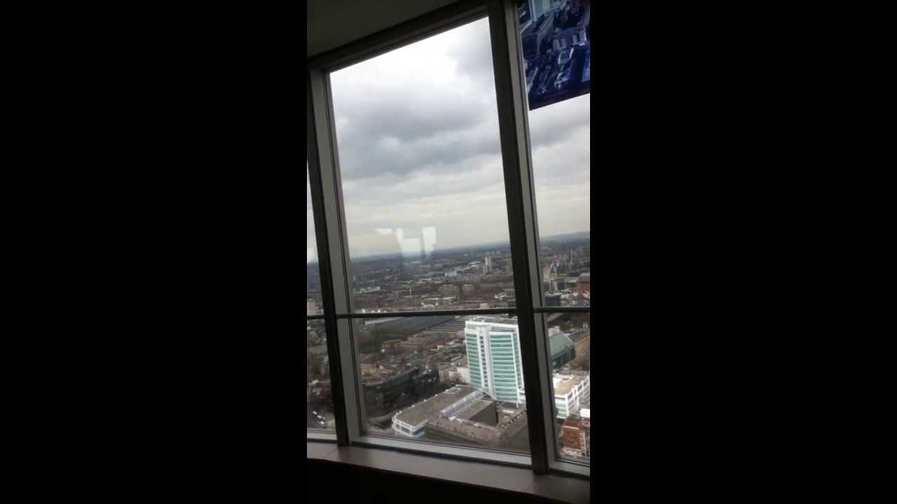 BT Tower - Lift ride and the view from the top.
