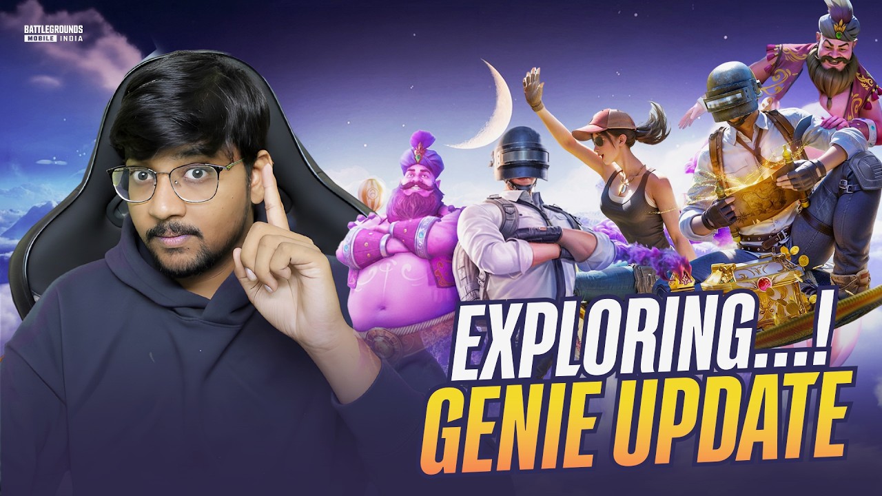 BGMI LIVE : GENIE UPDATE IS BACK 🙏|| BGMI LIVE TELUGU || WARRIOR IS LIVE - 2176
