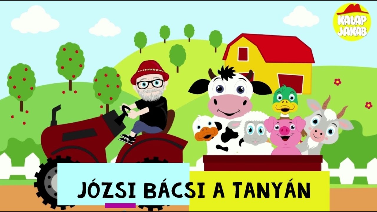 Kalap Jakab a tany&aacute;n  (gyerekdal, anim&aacute;ci&oacute;, J&oacute;zsi b&aacute;csi a tany&aacute;n)