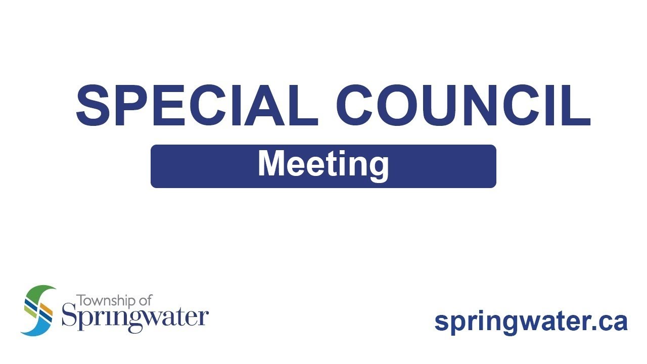 Closed Special Meeting of Council - Oct 23, 2025