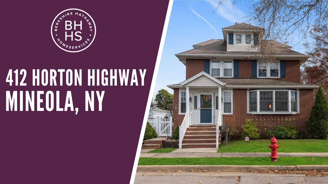 Welcome to 412 Horton Highway, Mineola, NY Virtual Tour | Long Island Homes for Sale