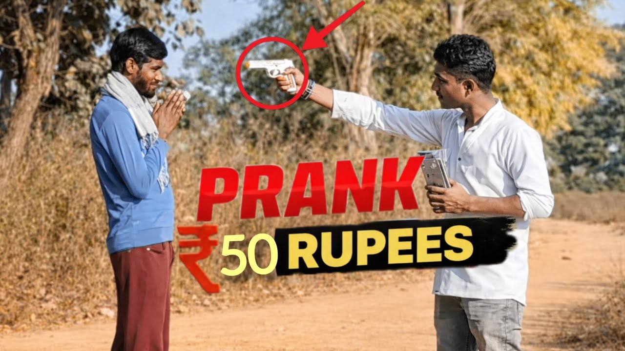 🔥 ₹50 Nahi Diya Toh 😳 | Fake Toy Gun Prank 😂 | Public Reaction