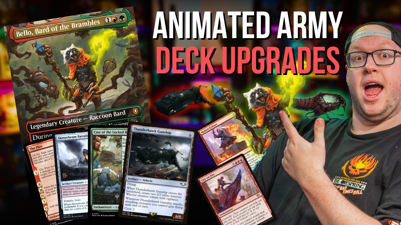 Budget & A Bit More - Animated Army Pre-Con Upgrades!