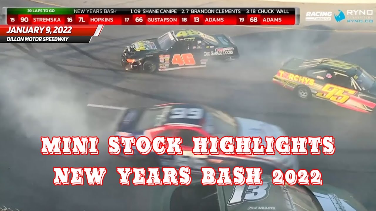 Mini Stocks Race Highlights At Dillon Motor Speedway