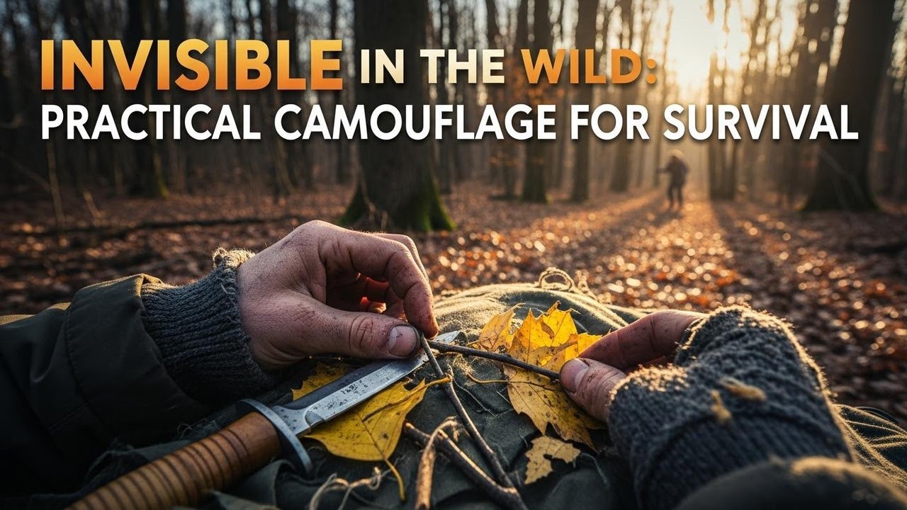 Invisible in the Wild: Practical Camouflage for Survival