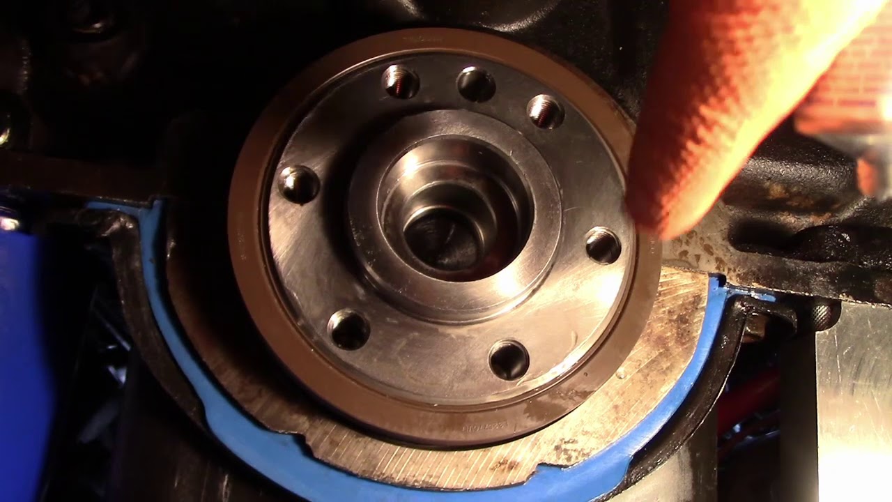 Replacing one piece rear main seal on BBC