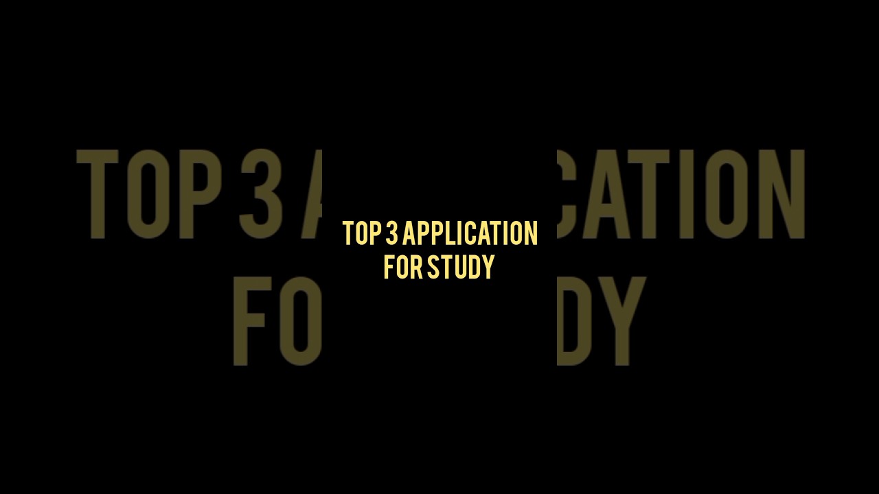Top 3 Application for study 🔥❤#shorts #trending #brainly #doubtnut #viral