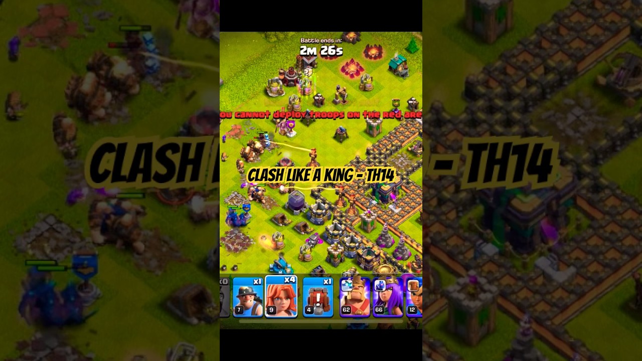 Clash Like a King 👑- TH14 Special 