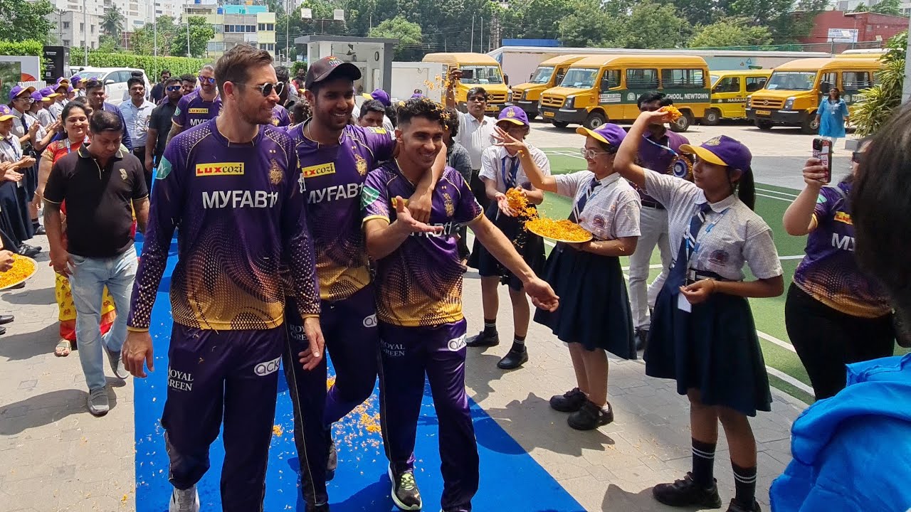 KKR Team In Narayana Group Of Schools ll Newtown Branch ll 17 May 2023