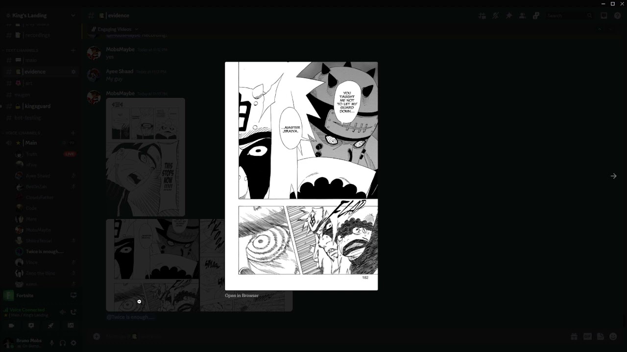 Outlaw Truth (Jiraiya) vs Simply Troy (Raikage)