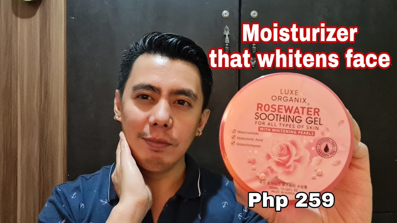 5 TIPS HOW TO APPLY LUXE ORGANIX ROSEWATER SOOTHING GEL TO WHITEN & MOISTURIZE FACE | DEMO & REVIEW