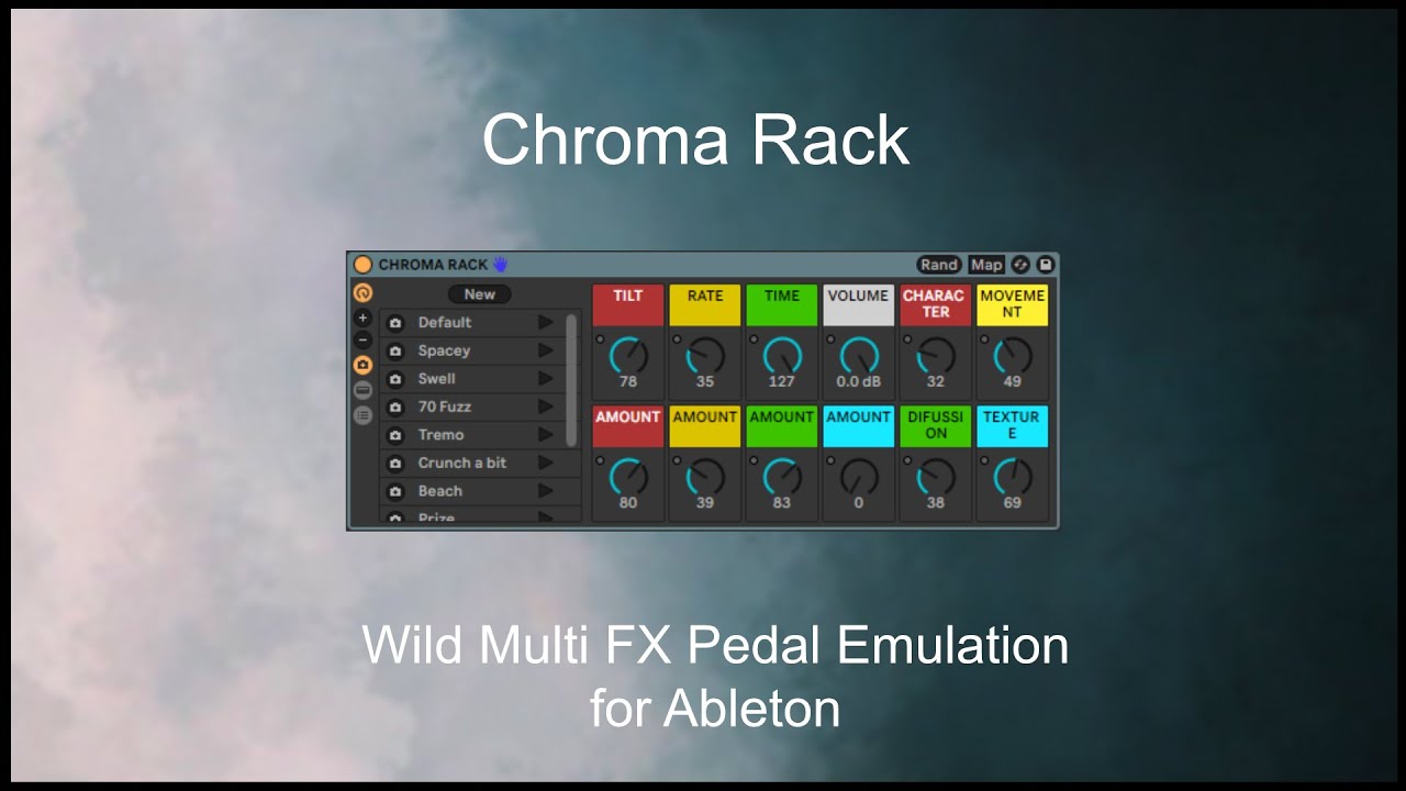 Chroma Rack | Multi Fx Emulation Rack for Ableton