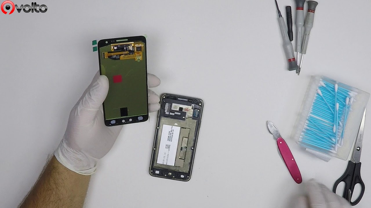 Replacement lcd for SAMSUNG SM-A300FU Galaxy A3 Black. Code GH97-16747B
