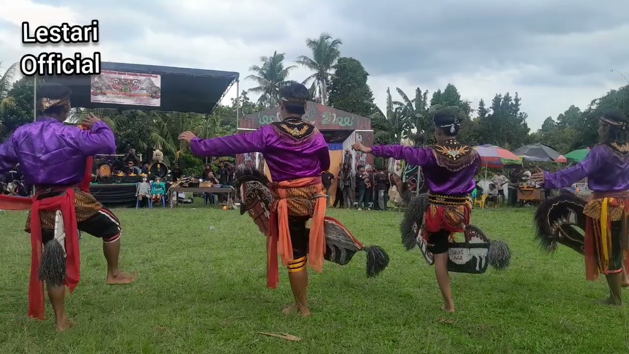 Tari pegon kreasi di jaranan satrio aji budoyo,47a batanghari,lampung
