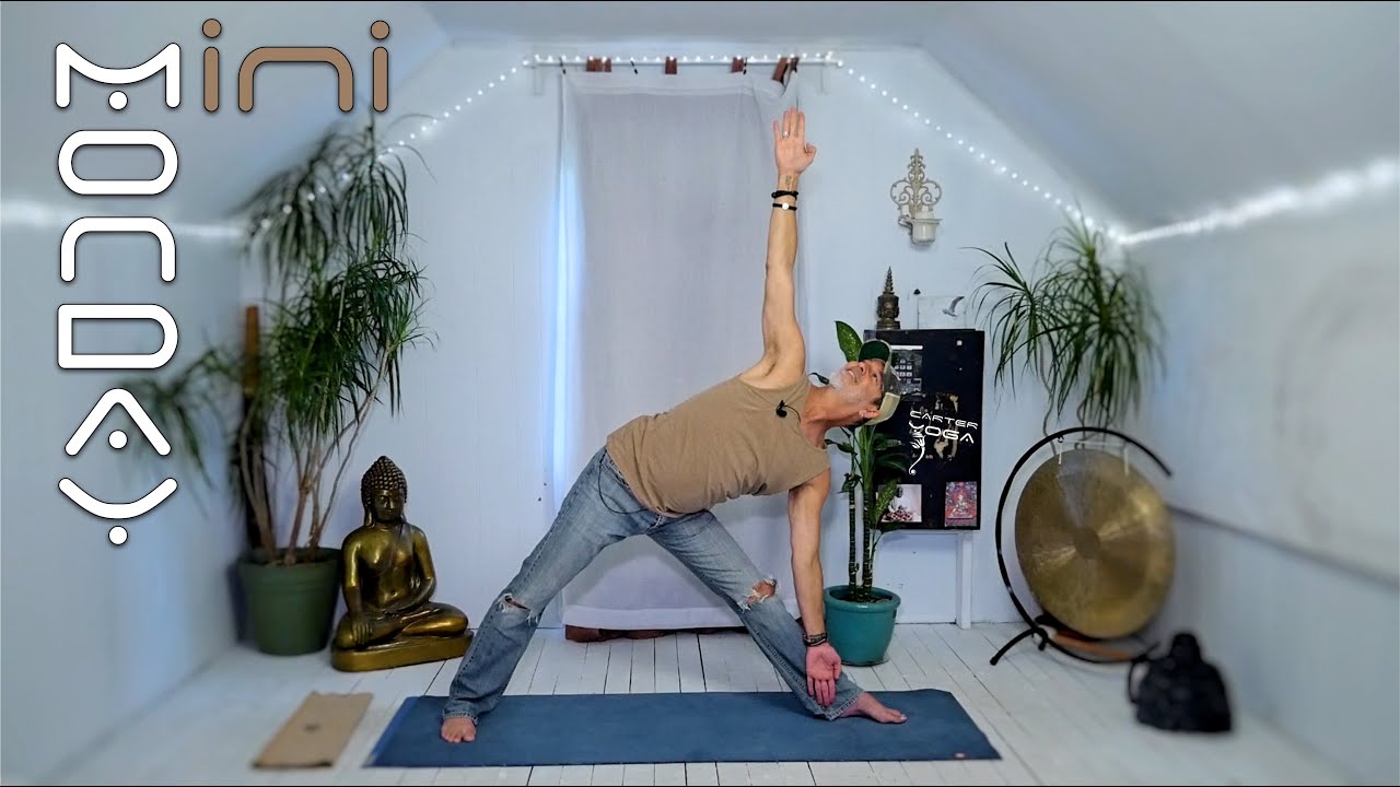 Step into your power with this 10min yoga practice