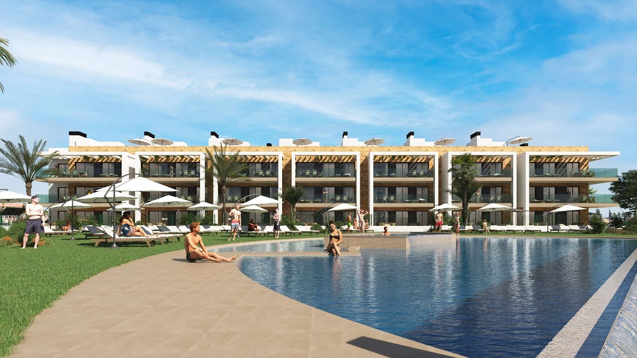 Apartments am Golfplatz in Los Alcázares