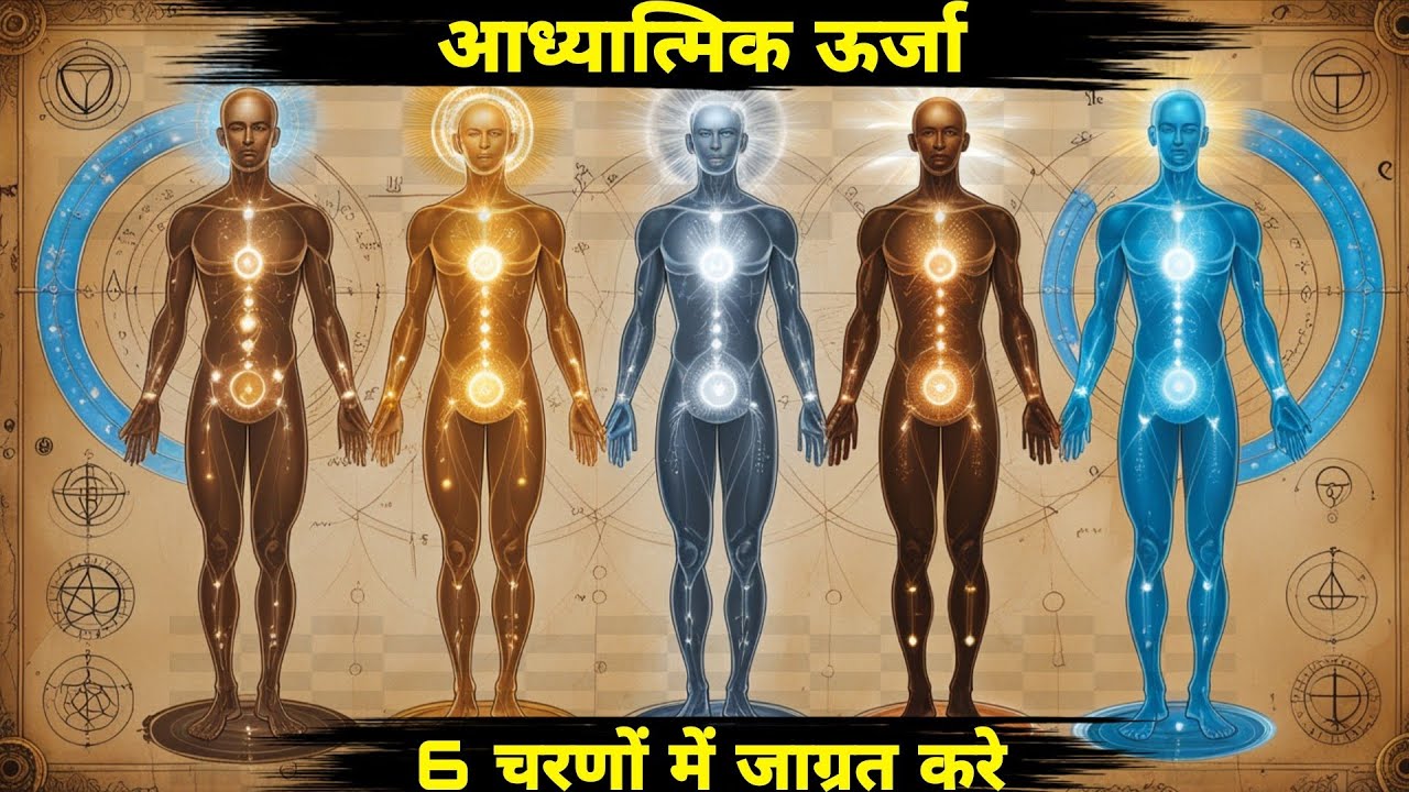 आध्यात्मिक ऊर्जा: 𝟲 चरणों में जाग्रत करें | 𝗦𝗽𝗶𝗿𝗶𝘁𝘂𝗮𝗹 𝗘𝗻𝗲𝗿𝗴𝘆 𝗔𝘄𝗮𝗸𝗶𝗻𝗴 ll 