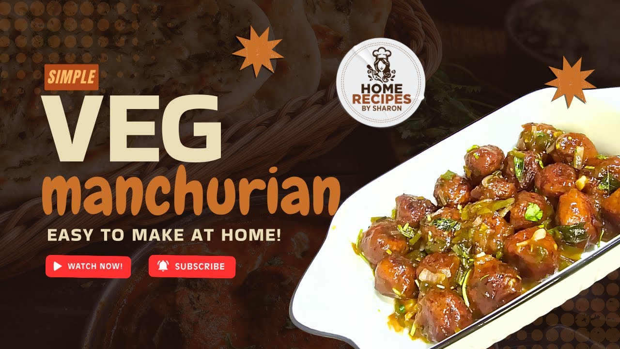 Veg Manchurian Recipe | Perfect Restaurant Style | Street Style Manchurian  Sharon Home Recipe