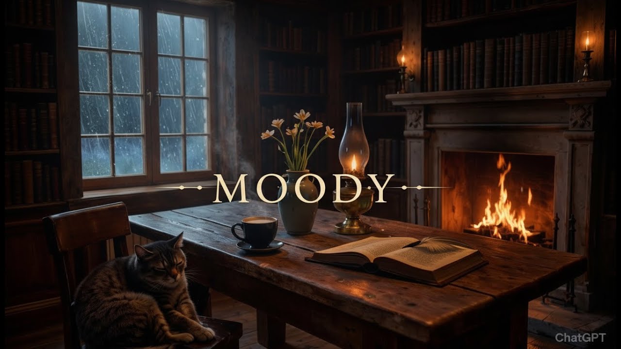 Rain Sounds for Overthinking with Acoustic Guitar | Calm Mind