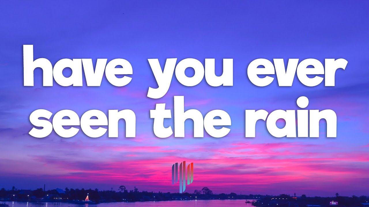 Rod Stewart - Have You Ever Seen The Rain (Lyrics)