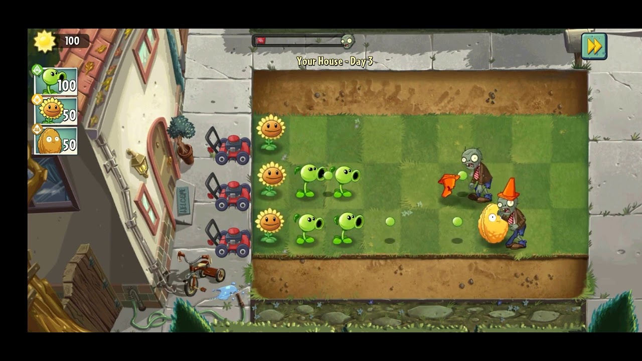 Plants vs zombie 2