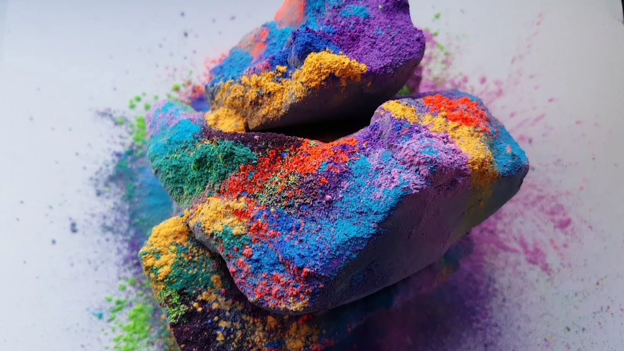 ASMR Kaolin clay, Ajax, Calcium Carbonate