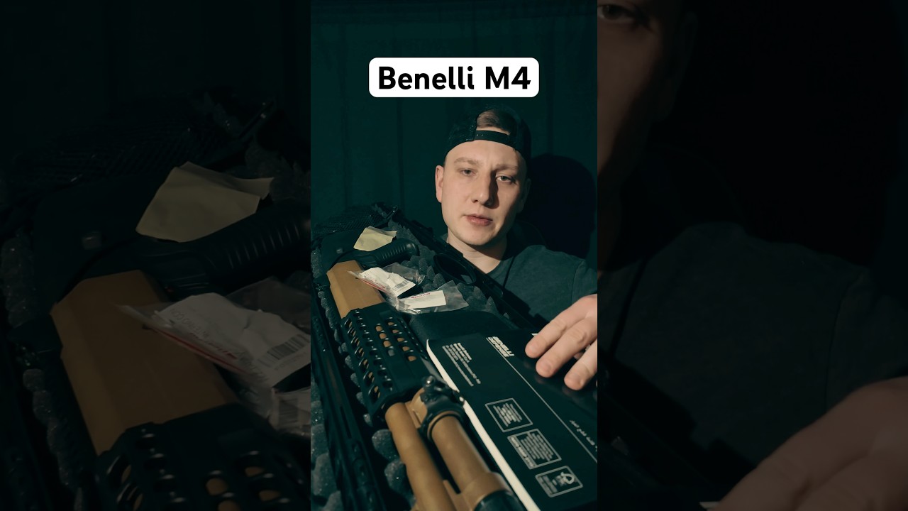 Rozpakujmy BENELLI M4 👽