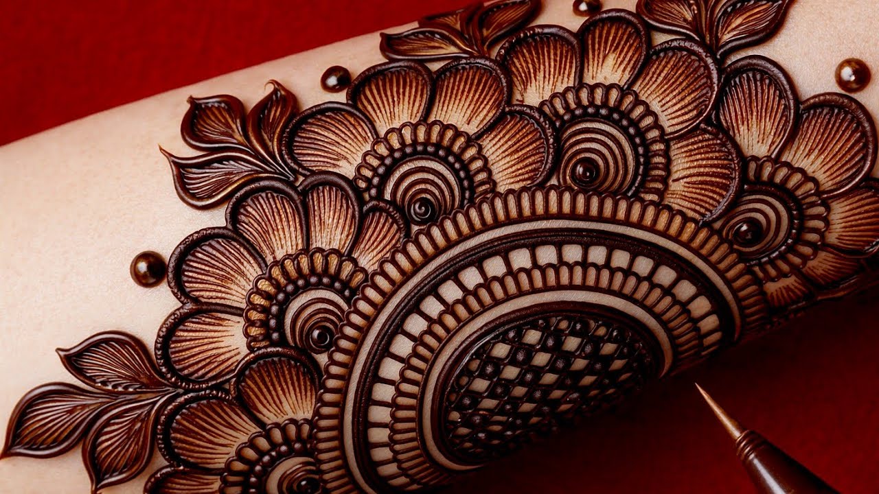 New Beautiful Simple Mehndi Design ||Easy Arabic Mehndi Designs For Hands ||Back Hand Mehndi Design