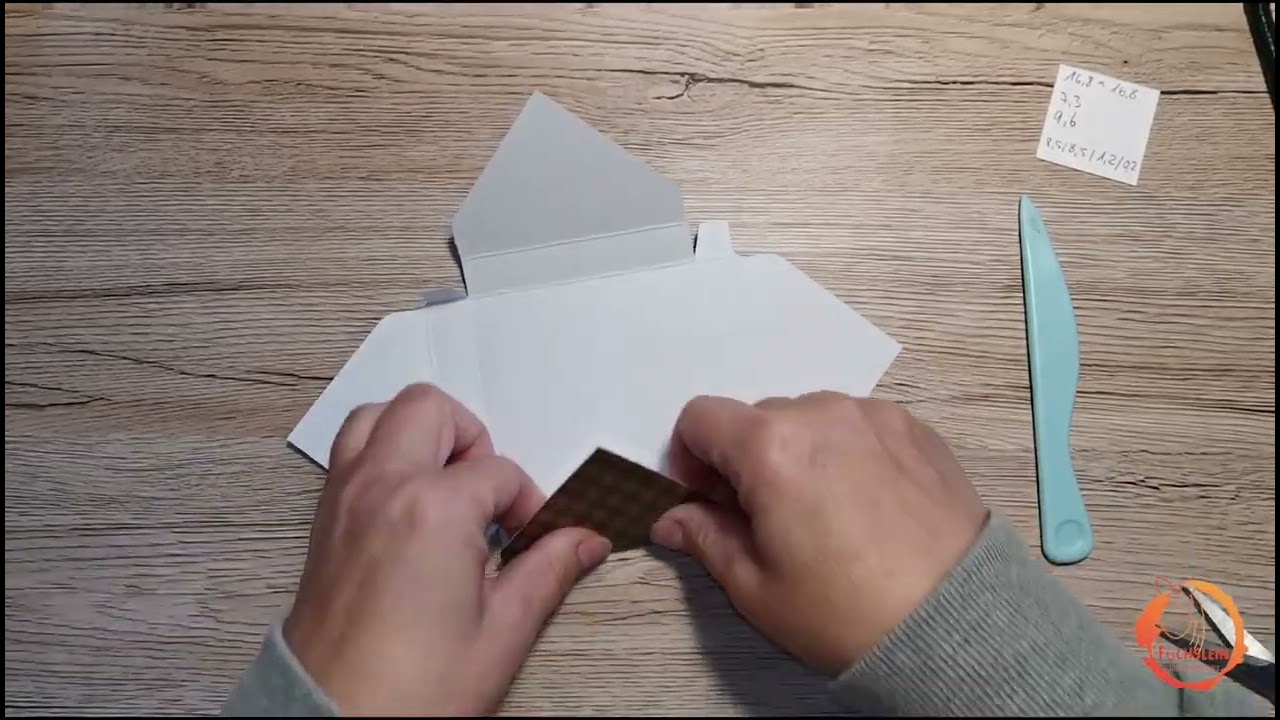 🦊Kleine Geschenkverpackung mit Papier vom 