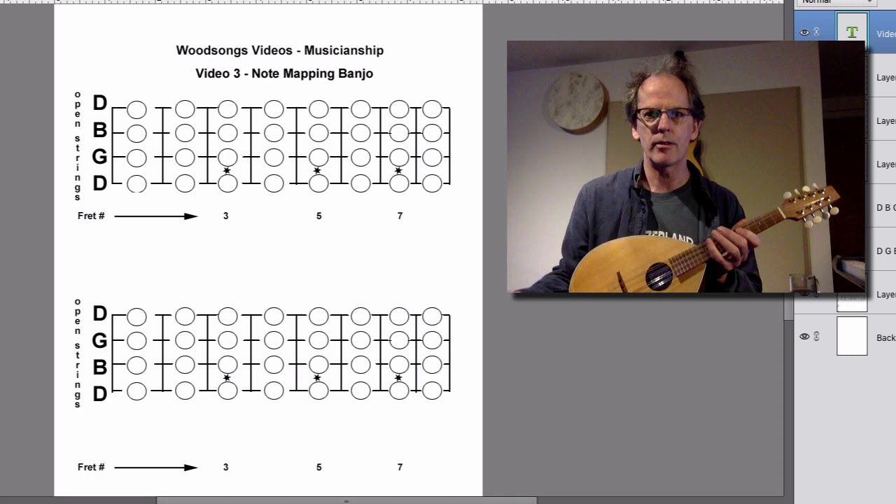 WOODSONGS VIDEO presents MUSICIANSHIP, Part 3: Note Mapping