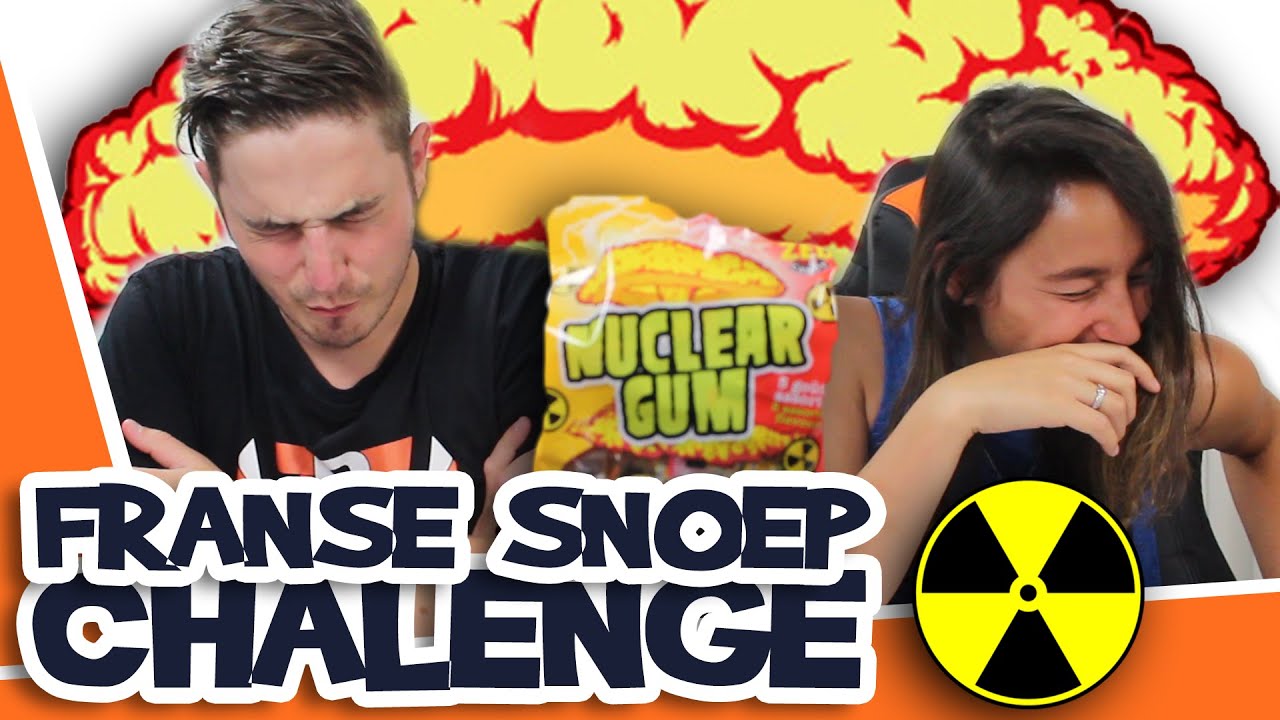 NUCLEAIRE KAUWGOM!! - Franse Snoep Challenge