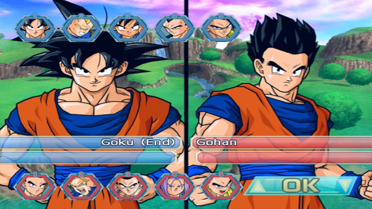 FATHERS VS SONS (COM VS COM) - Dragon Ball Z Budokai Tenkaichi 4
